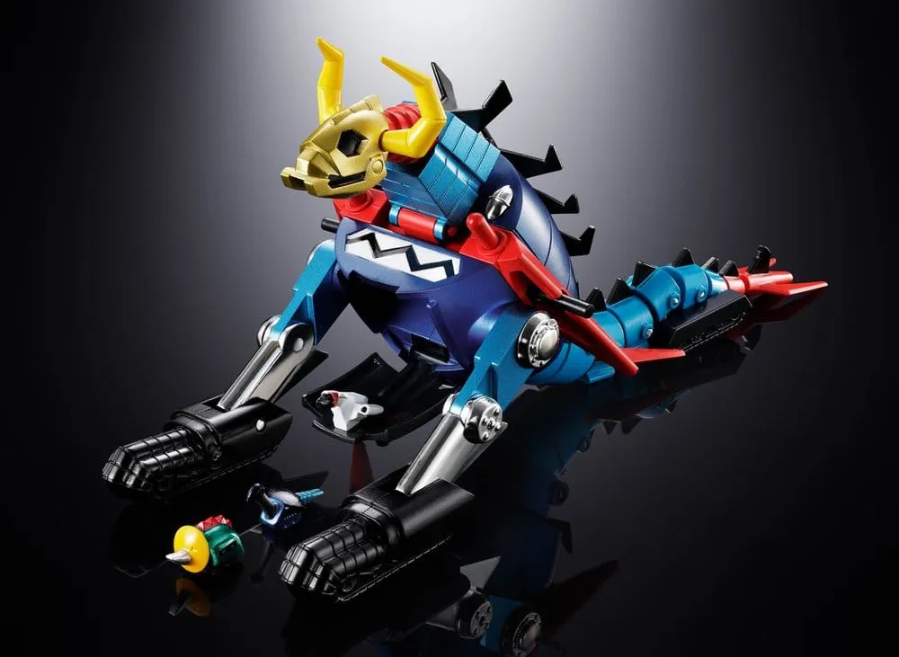 Dino Mech Gaiking Chogokin Action Figure Daikumaryu & Gaiking 20 cm